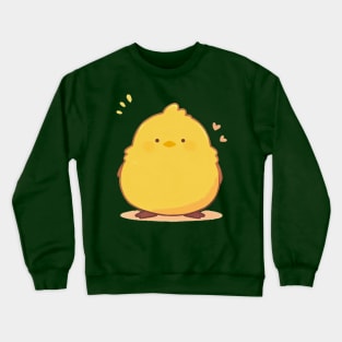 The Tender Charm of a Baby Chick Crewneck Sweatshirt